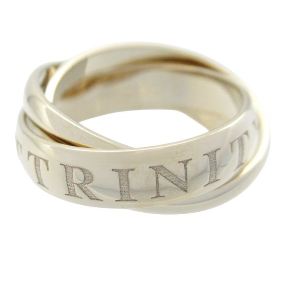 Cartier Trinity Silver White Gold ring - Picture 1 of 7